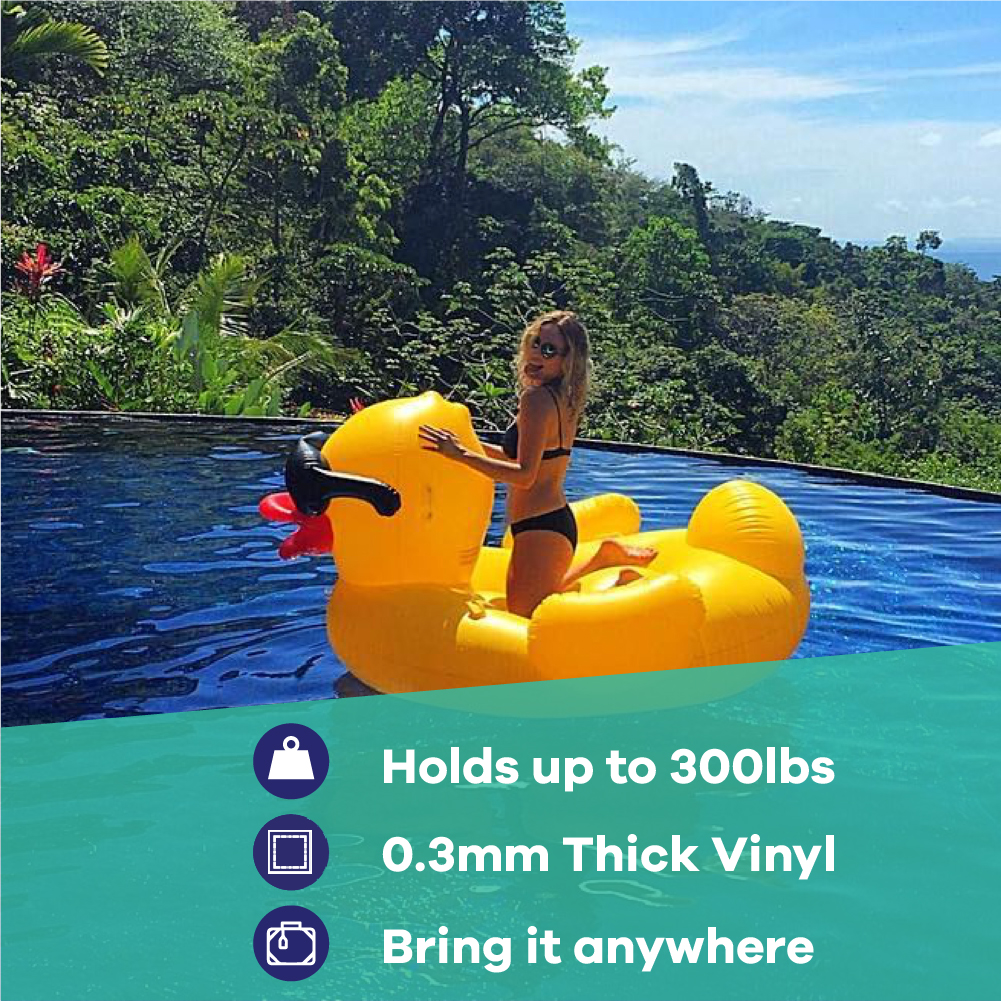 giant inflatable derby duck