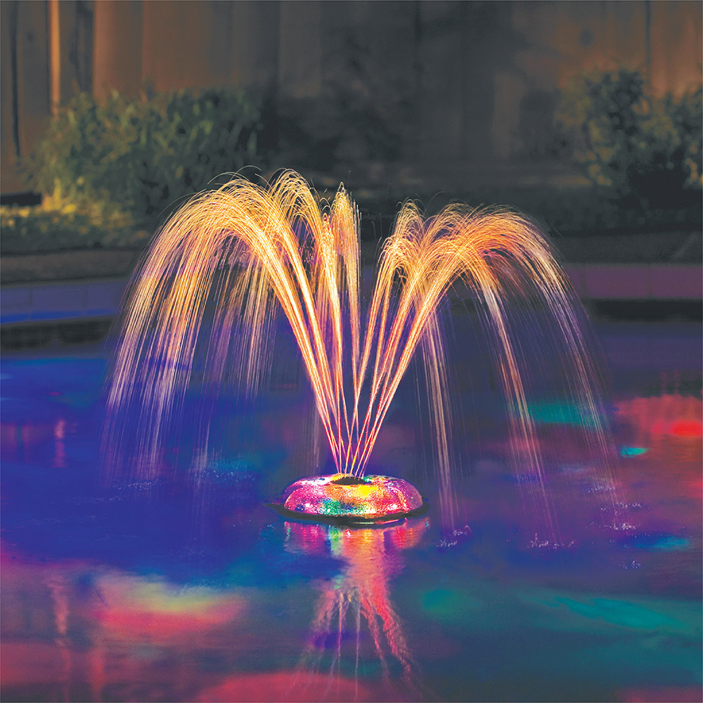 8... Battery-Powered Color LED Lights GAME Underwater Light Show Pool Fountain 