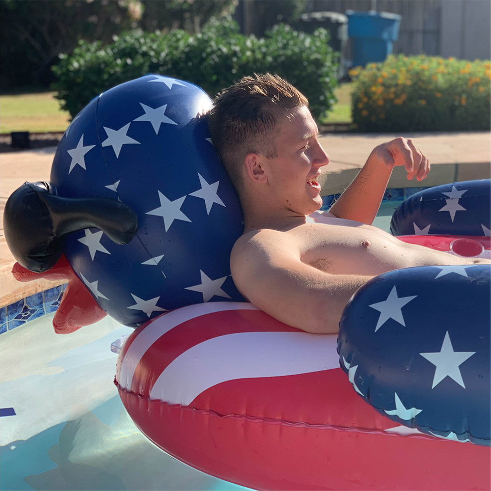 Derby Duck® Large Pool Float – Stars & Stripes – Great American Merchandise  & Events